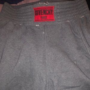 Givenchy distressed shorts